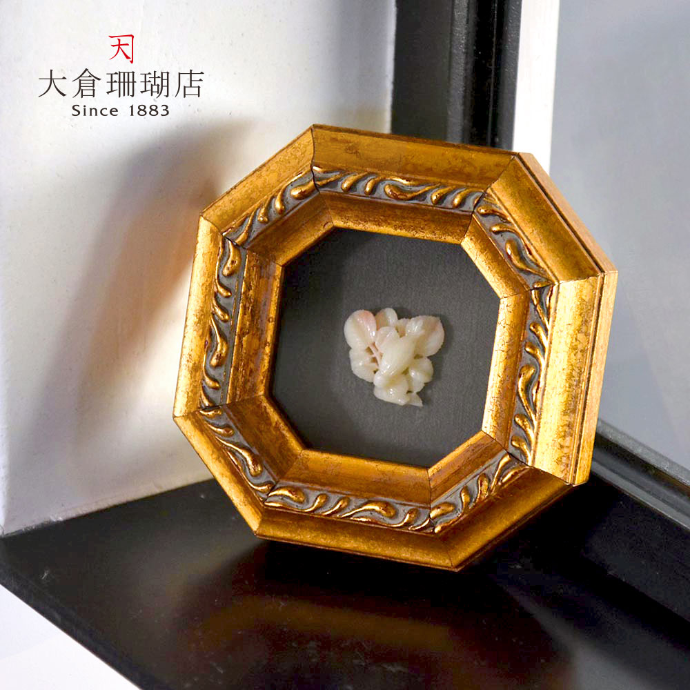 楽天市場】さんご 珊瑚 サンゴ コーラル coral サンゴ画 貴石画 国産