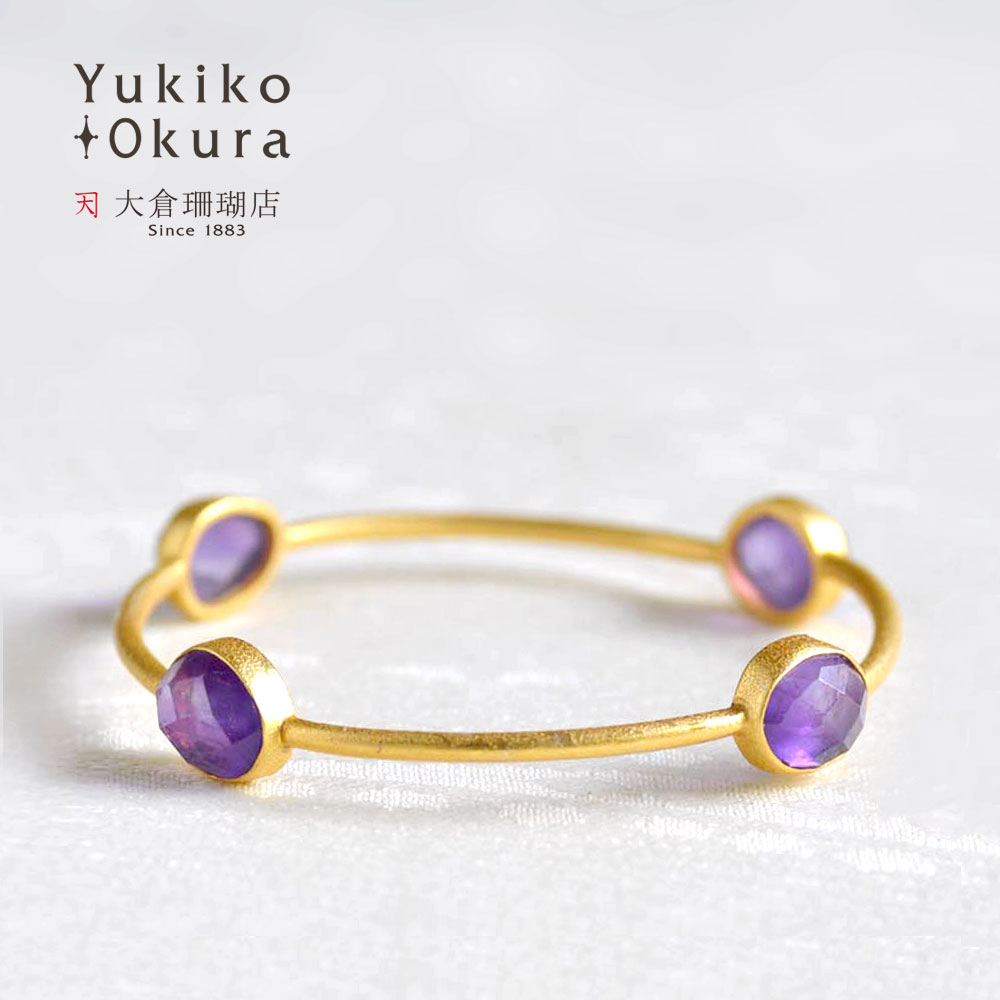 【廃盤⭐︎美品】RJB バングル　サファイア　ルビー　シルバー925 廃盤⭐︎美品】RJB バングル サファイア ルビー シルバー925 ルビー