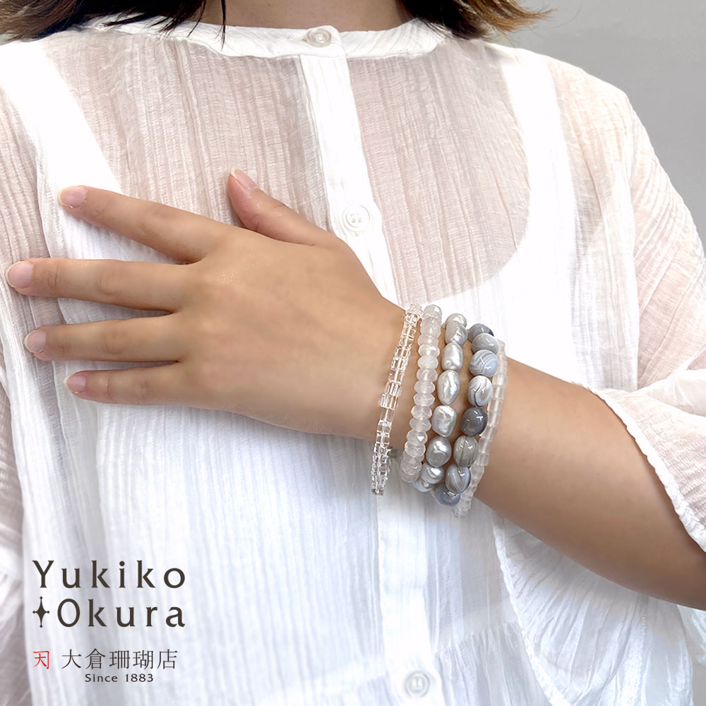 楽天市場】ブレスレット グリーンカルセドニー アマゾナイト 水晶