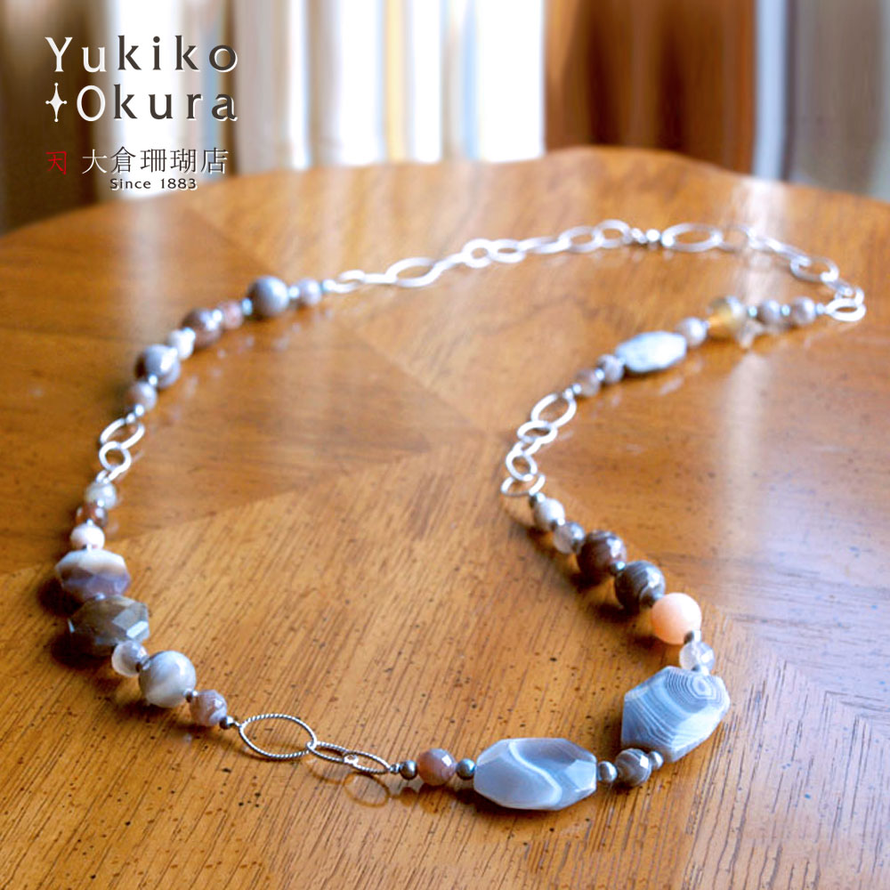 楽天市場】淡水パール ネックレス 真珠 3WAY 4連 多連 天然石