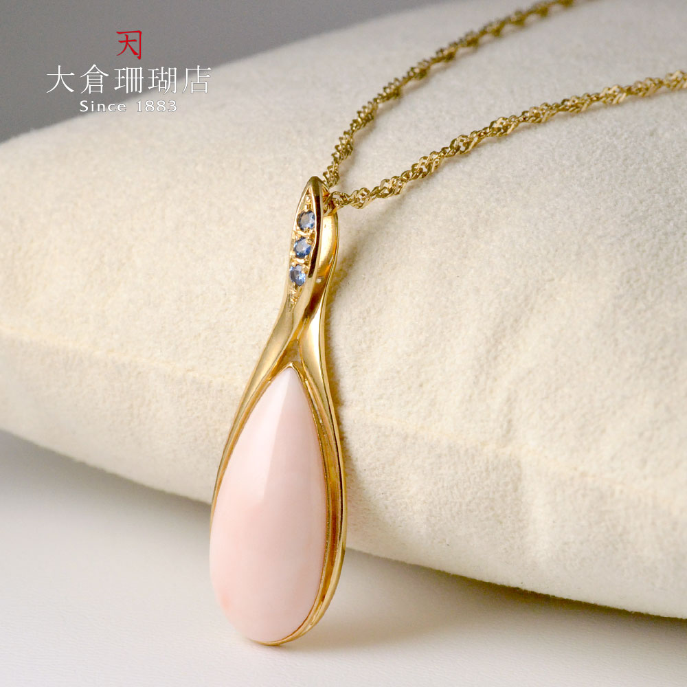 サンゴ　オーバル型ペンダントトップ　K18 サンゴ オーバル型ペンダントトップ K18 楽天市場】赤珊瑚