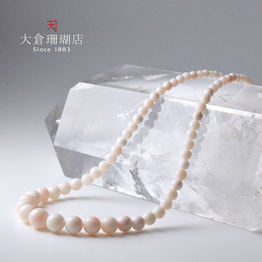 珊瑚パールネックレスまとめ 楽天市場】淡水 パール ネックレス 珊瑚 ホワイト系 真珠 7