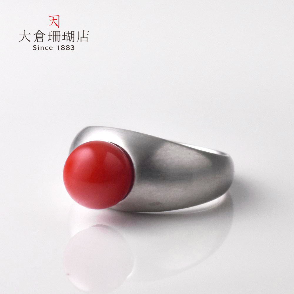 楽天市場】指輪 リング エンジェルスキンコーラル 本ボケ 桃珊瑚