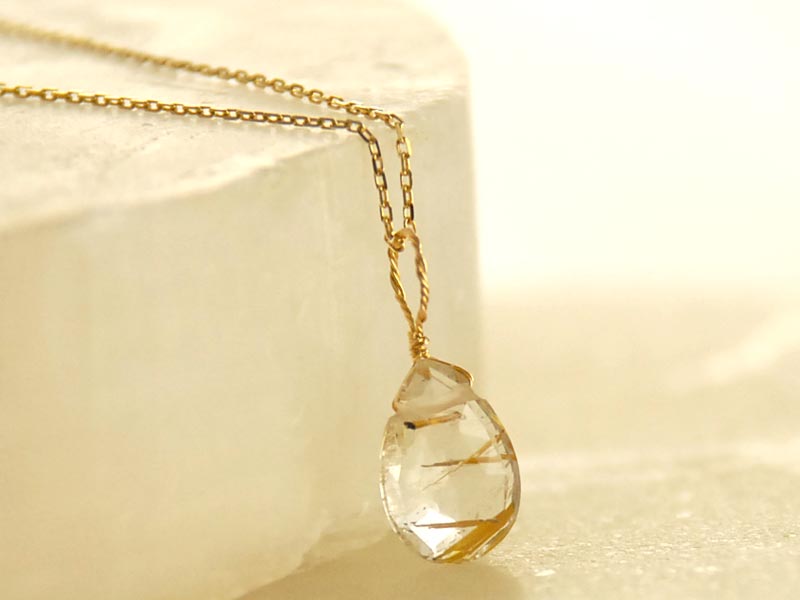 楽天市場】【全品ポイント5倍】 ルチルクォーツ ペンダント トップ