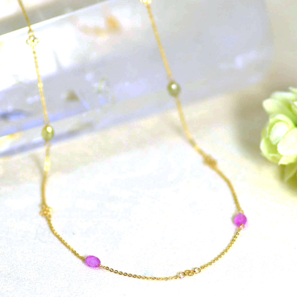 楽天市場 エントリーでポイント最大19倍 ネックレス マルチ サファイア サファイヤ 18金 K18 フラワー 花 モチーフ ステーション 1点物 カラフル ロング 112cm 天然石 ユキコ オオクラ ブランド おしゃれ ジュエリー アクセサリー 送料無料 女性 9月 誕生石 ギフト