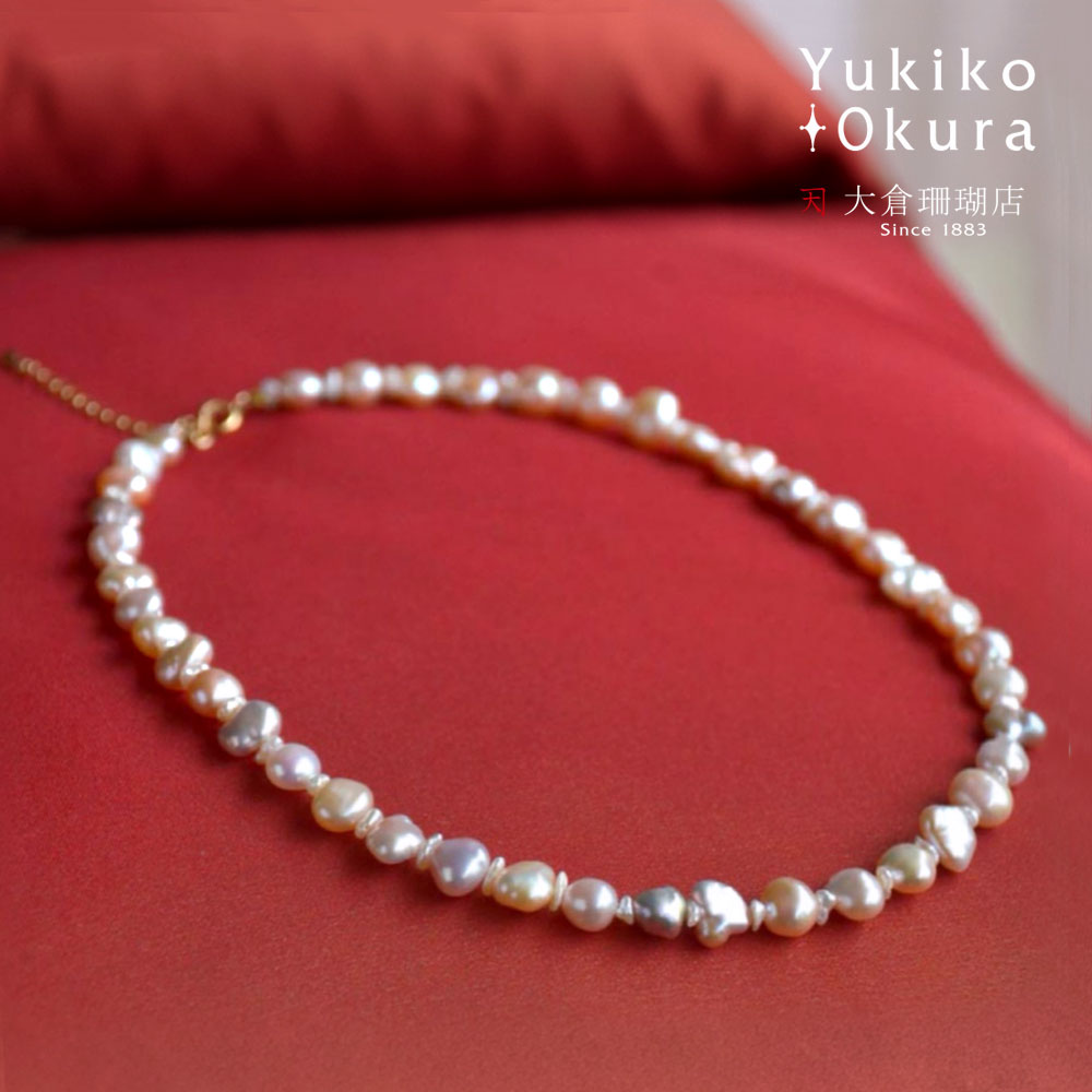 楽天市場】淡水パール ネックレス 真珠 3WAY 4連 多連 天然石