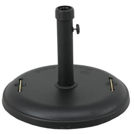 ■DOPPLER パラソル用ベース BASE FILLABLE 丸形 黒〔品番:85899SA〕【2434221:0】[店頭受取不可] 楽天市場】DOPPLER パラソル用ベース BASE FILLABLE 丸形 黒 (1個