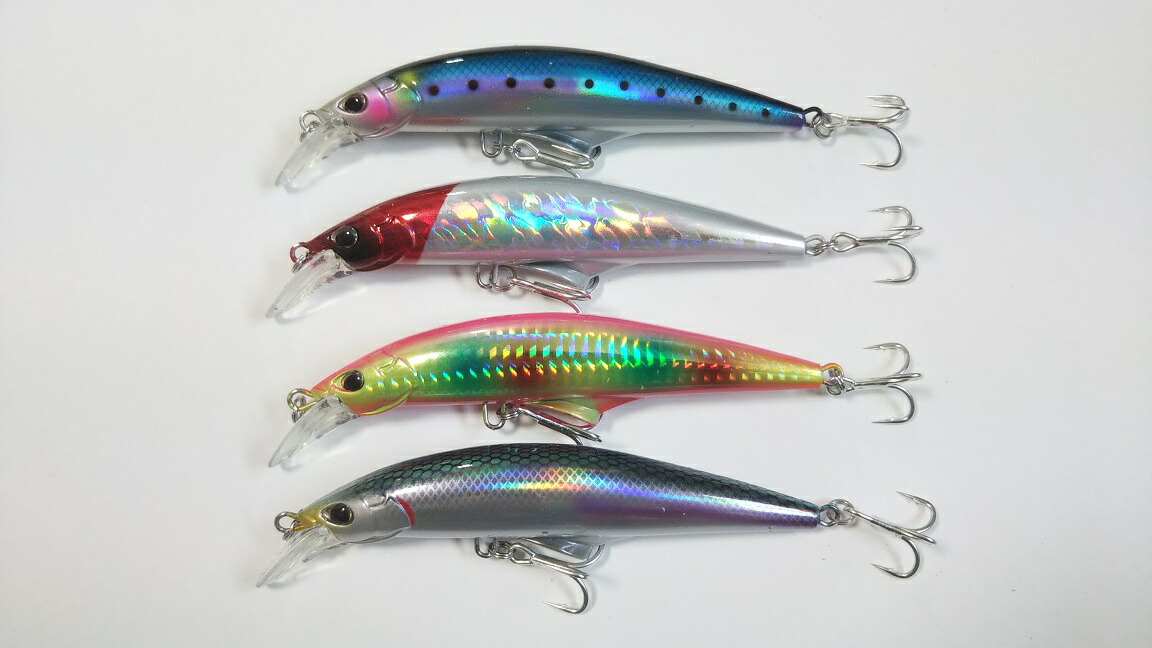 楽天市場】本流 大型トラウト シーバス用 シンキングミノー 110S