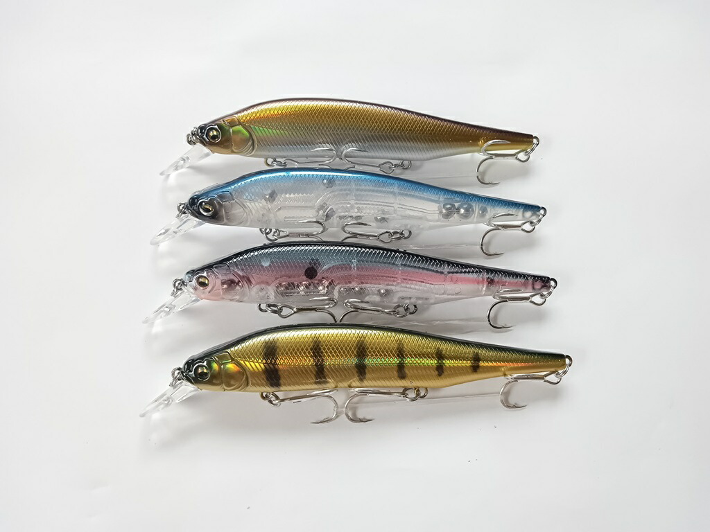 楽天市場】本流 大型トラウト シーバス用 シンキングミノー 110S 21g 4