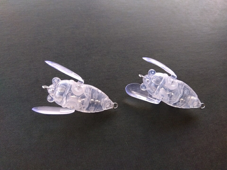 楽天市場】セミ ルアー トップウォーター 6g 4cm 4色 セット