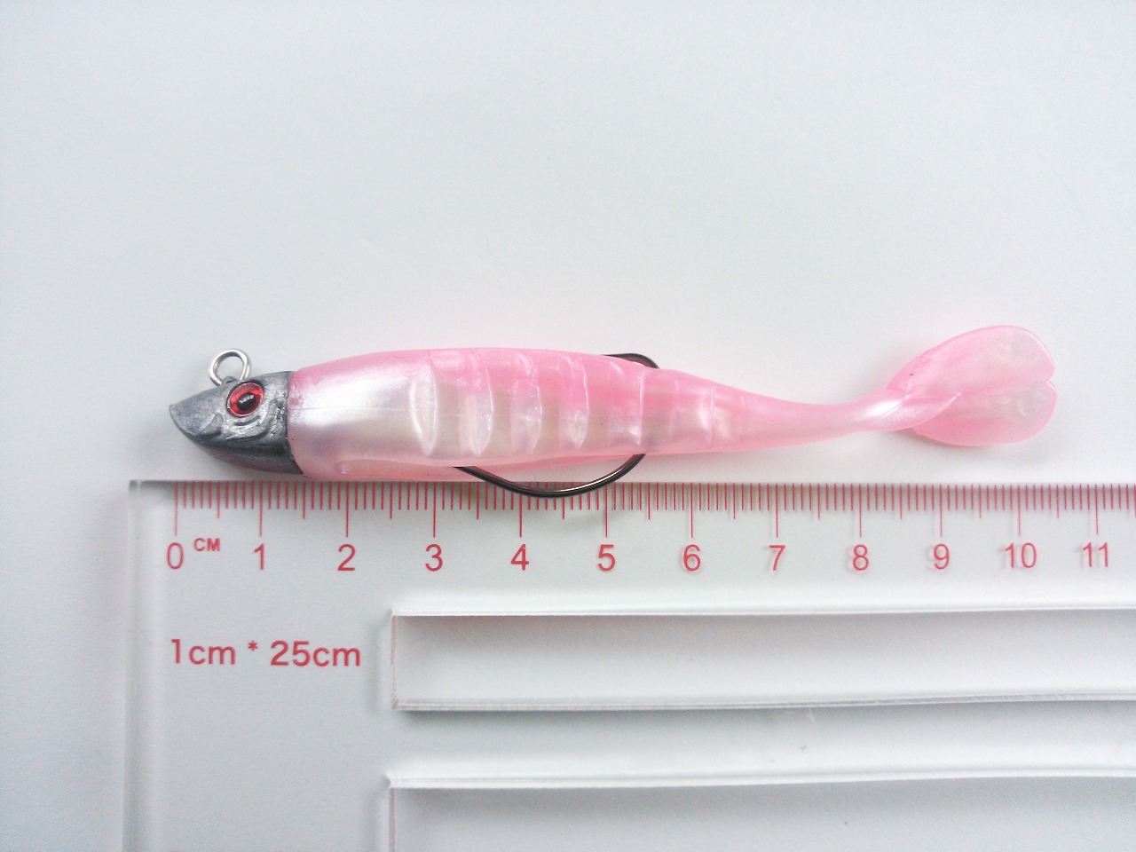 魚の頭 ジグヘッド ワーム ソフトルアー 11cm 16g 5色 セット ヘッドと針が切り離し可能 やわらか素材 シャッドテール 根魚 シーバス タチウオ 人気の春夏 3d ヒラメ ブラックバス マゴチ 青物