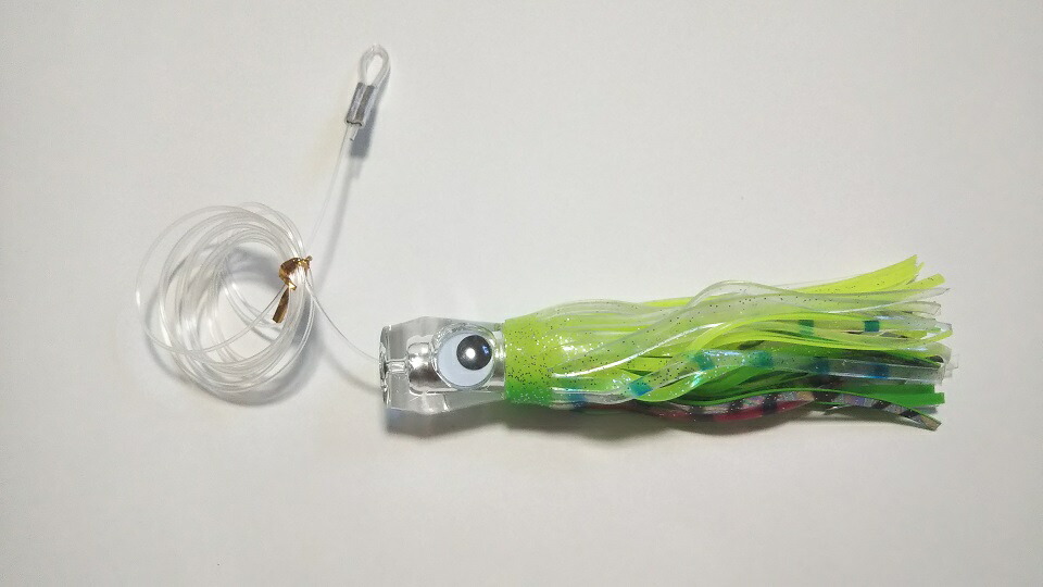楽天市場】トローリング ルアー グリーン 100g 23cm 9インチ