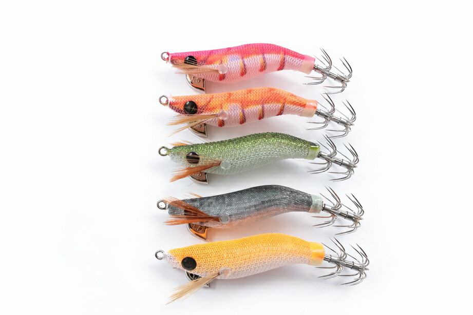 楽天市場】エギ 2.0号 2号 6個 セット 約8.5cm 約7g 小さいイカに