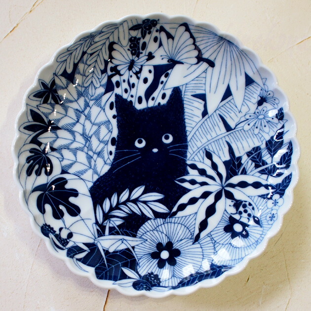 楽天市場】猫 お皿 ねこざら プレート 猫型ダイカット 立体お手手 小皿