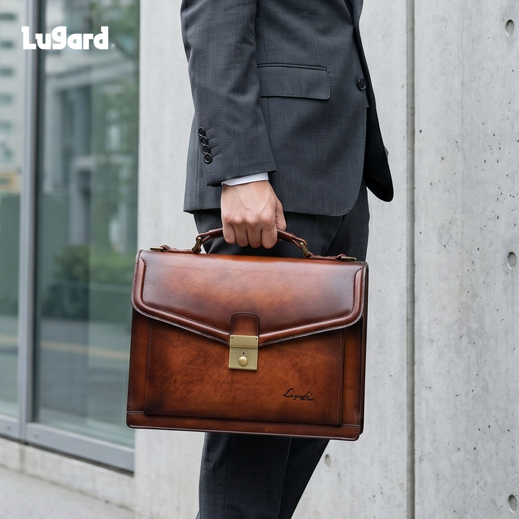 ビジネスバッグ メンズ 青木鞄 Lugard ラガード G3 ジースリー 本革 レザー 2way ショルダーバッグ ミニショルダー 日本製 ブリーフケース バッグ 斜めがけ ブランド 小さめ 通勤バッグ 革 A4 出張 就活 軽量 大容量 プレゼント ギフト 40代 50代 5218｜バッグ財布のユキオラボ P15倍の店