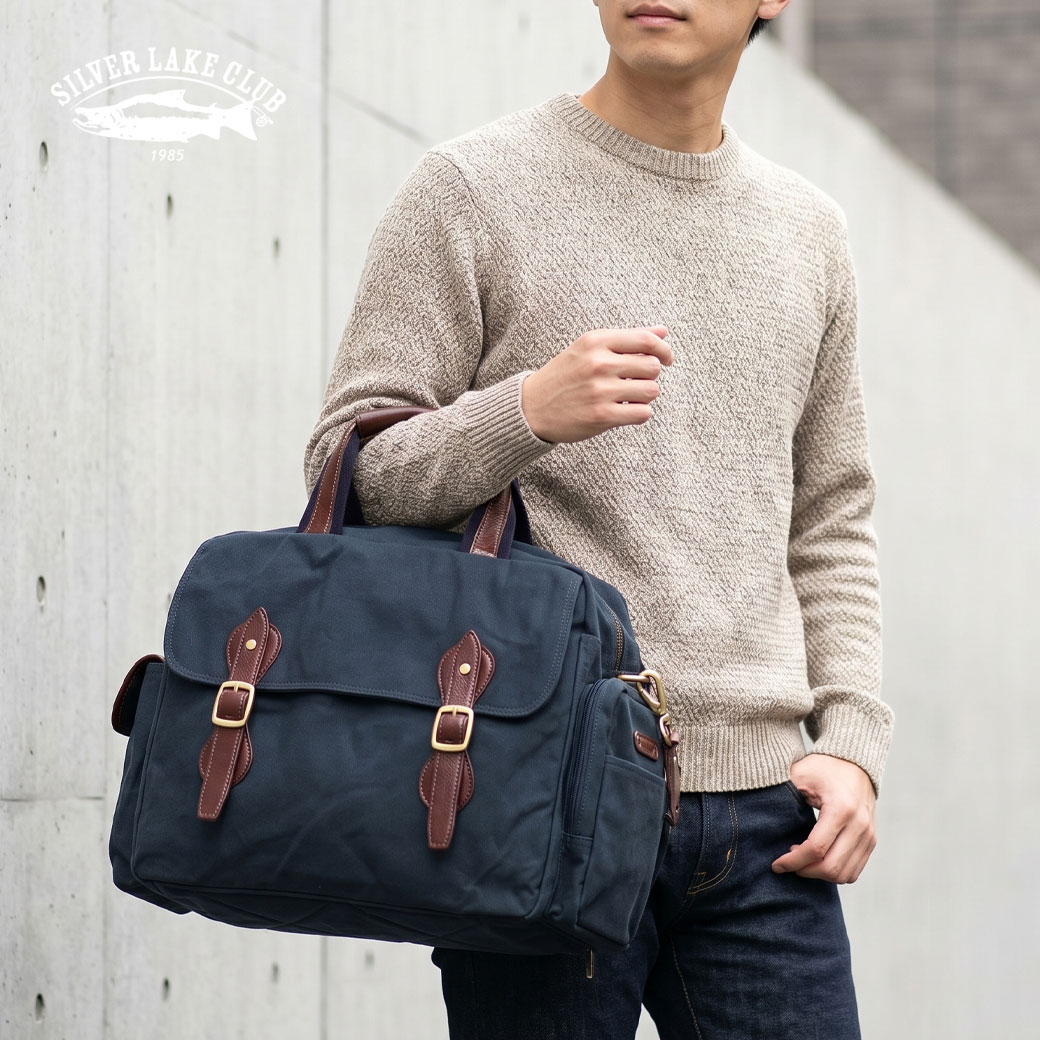 【10%OFF】【P15倍＆最大限度5000円オフクーポン散り散り中】SILVER LAKE CLUB シルバーレイククラブ 9号キャンヴァス米国海軍 ボストンバッグ 豆の町 メンズ 旅する 2way A4 ショルダーバッグ ペットボトル納める 軽さ 日本製 撥水 曲がったがけ ブランド名 ゴルフ 大静電容量 238342