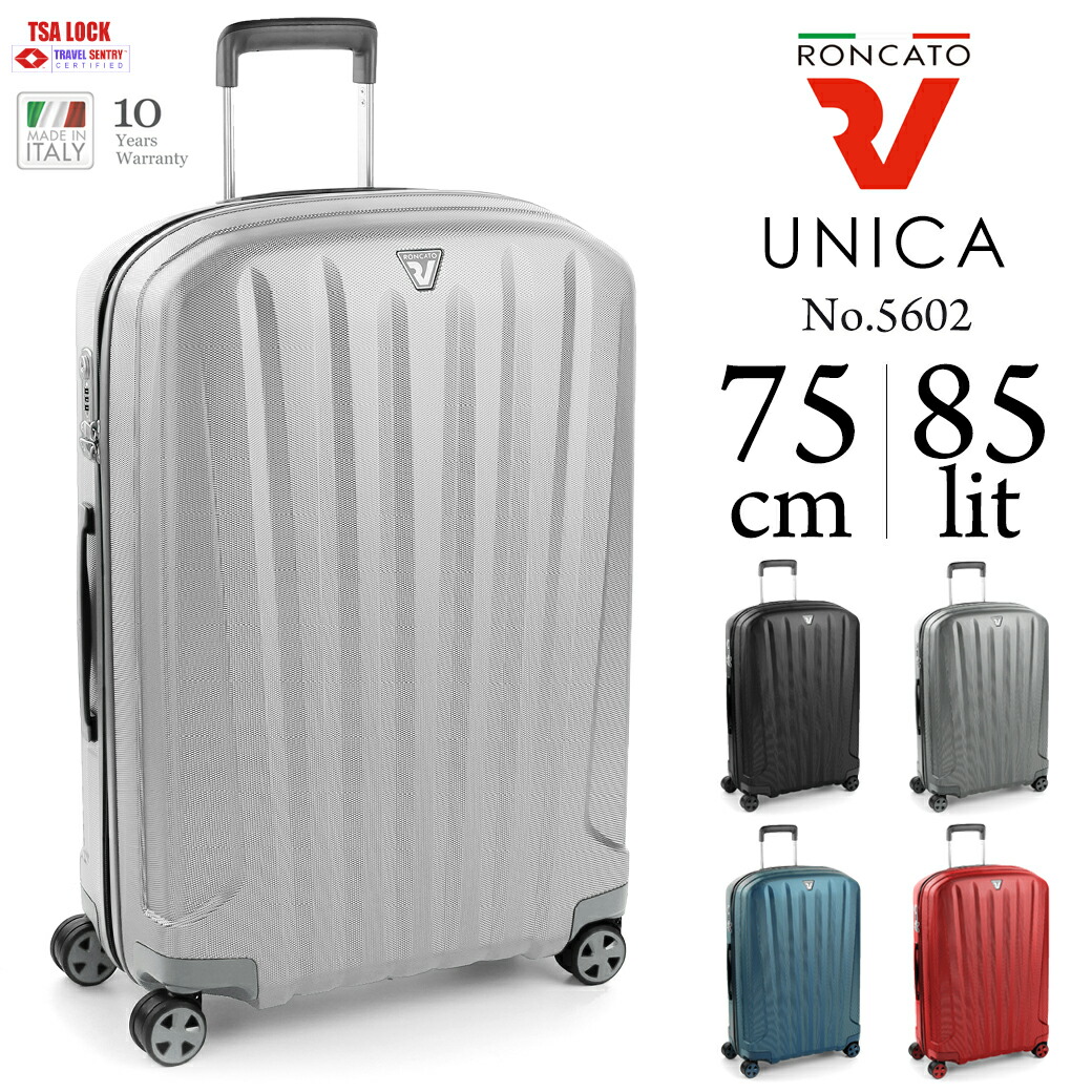 周年記念クーポン配布中 スーツケース オンライン キャリーケース メンズ Roncato ロンカート Unica 旅行 出張 大型 85l Lサイズ ポリカーボネート ハード ファスナータイプ イタリア製 縦型 Tsaロック 4輪 軽量 メンズバッグ ブランド ランキング プレゼント 周年記念クーポン配布中 スーツケース オンライン キャリーケース メンズ Roncato ロンカート Unica 旅行 出張 大型 85l Lサイズ ポリカーボネート ハード ファスナータイプ イタリア製 縦型 Tsaロック 4輪 軽量 メンズバッグ ブランド ランキング プレゼント