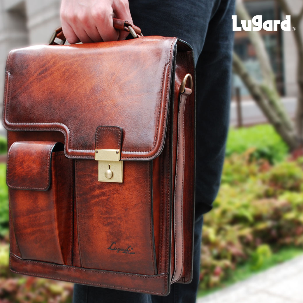 在庫有 楽天市場 店内全品送料無料 ビジネスバッグ メンズ 本革 Lugard ラガード G3 ジースリー レザー 2way ショルダー バッグ 日本製 ブリーフケース メンズ バッグ 斜めがけ 青木鞄 通勤バッグ 革 ブランド ユキオラボ バッグ 財布 本革 高い素材
