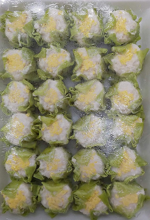 わさび焼売（錦糸）20個(個約30g)×10ｐ（Ｐ1210円税別）業務用　ヤヨイ