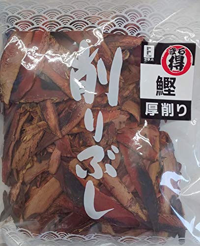 まる得　鰹厚削り ( かつお削りぶし )　1kg×12Ｐ（P3180円税別）かつおのふし　削り節　国産 ヤヨイ　業務用