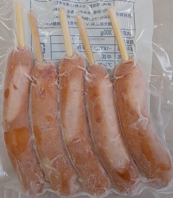 串付　粗挽きポークソーセージ　300ｇ（5本）×64Ｐ（Ｐ460円税別）業務用　ヤヨイ