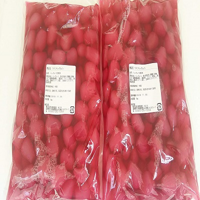 絶品 ワインらっきょう甘酢漬け 1kg(約120粒)&times;10袋（袋2,210円税別） 業務用 常温 ヤヨイ｜品揃え豊富！業務用食品問屋ヤヨイ