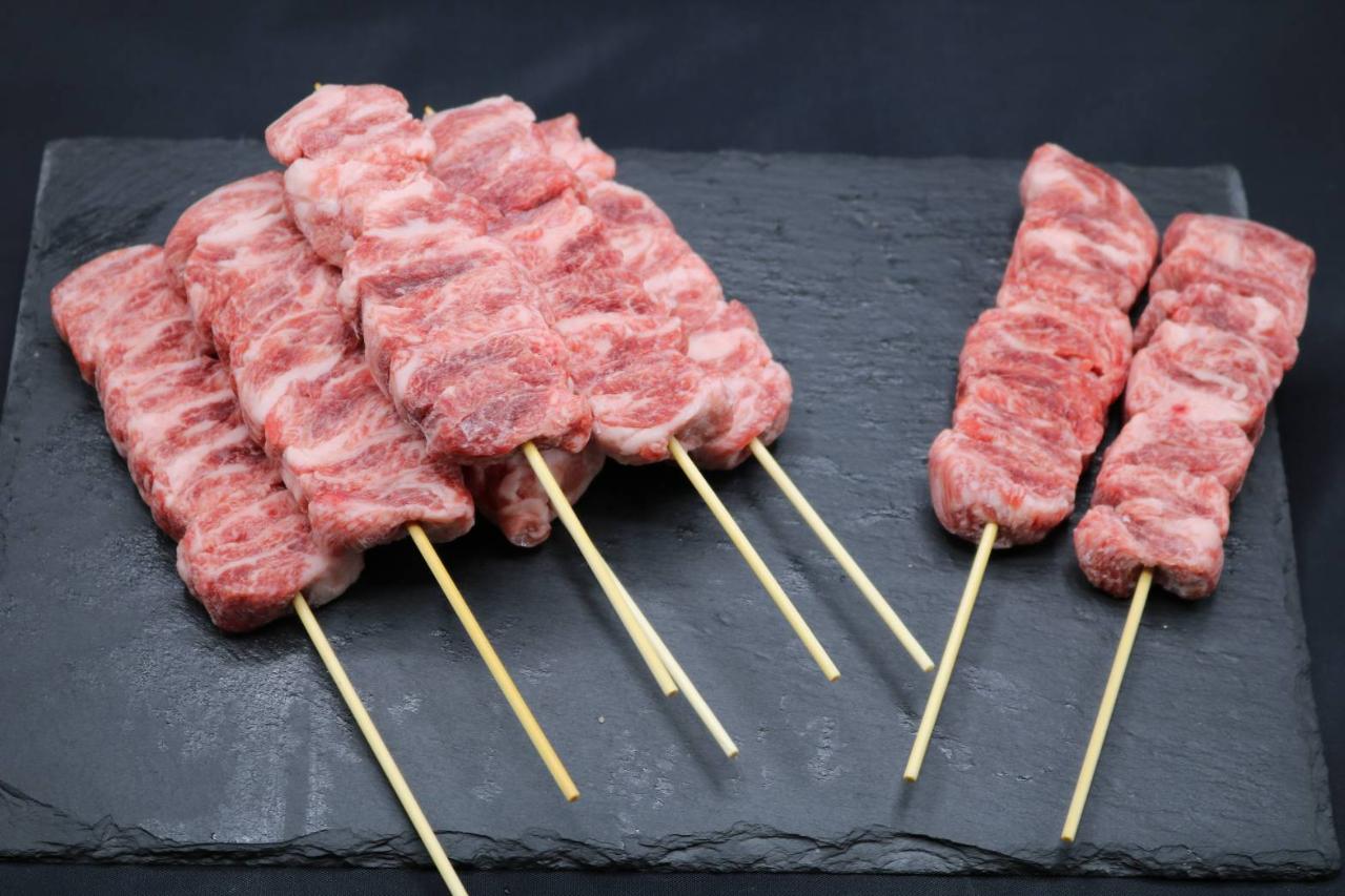 飛騨牛　牛串（ゲタカルビ使用）　約50g×100本（本390円税別）冷凍　業務用