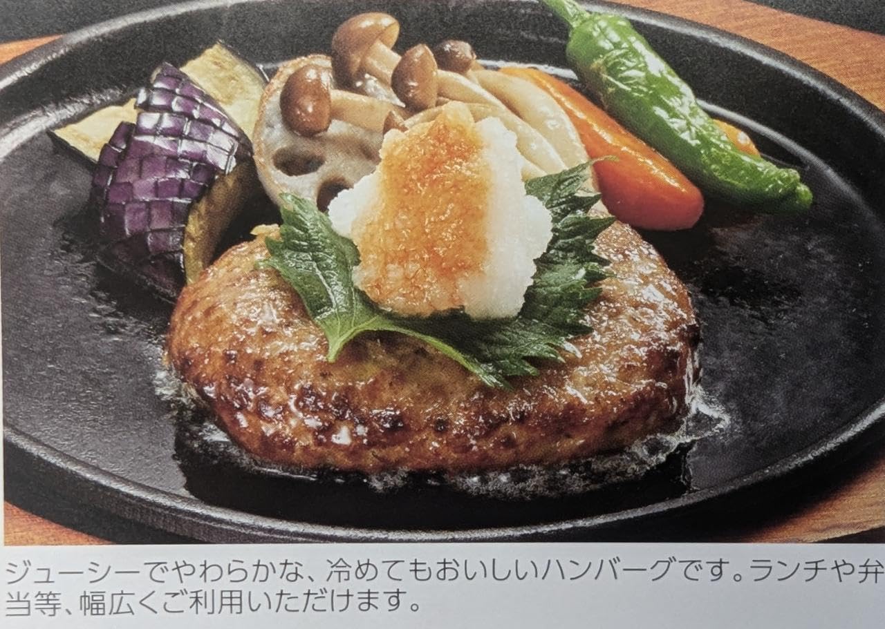 テーブルマーク　グラティスハンバーグ　1200ｇ（約120ｇ&times;10個）&times;10P（P1,630円税別）冷凍　業務用　ヤヨイ｜品揃え豊富！業務用食品問屋ヤヨイ