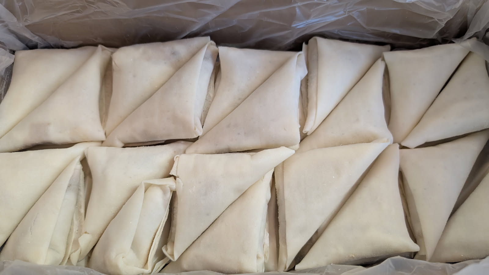 揚げ物　三角春巻き　3000ｇ（30ｇ×100個）×4箱（箱3,120円税別）冷凍　業務用　ヤヨイ
