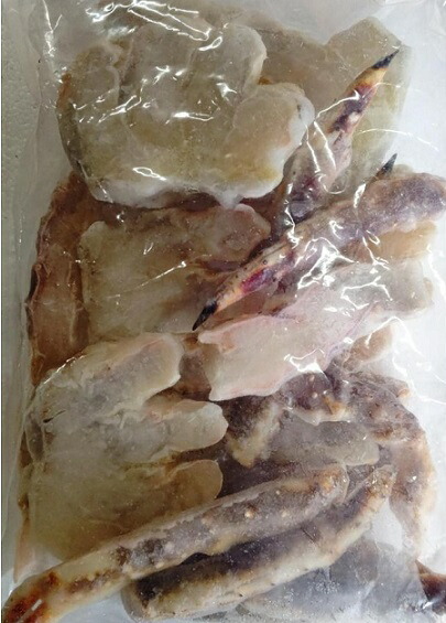 冷凍　生たらばガニ　カット（MIX）　1kgx10袋（袋3,400円税別）　ロシア産　たらば　蟹　限定品画像