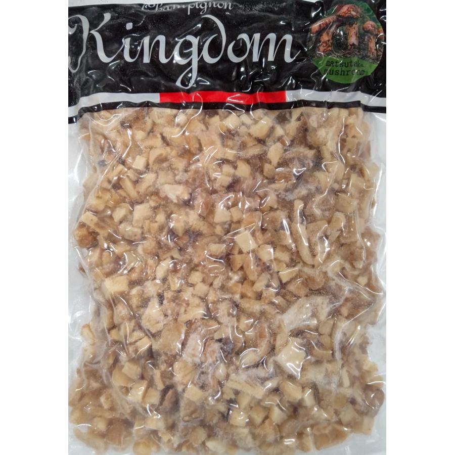 中国産　松茸チップ（キューブカット）500ｇ×20P（3,060円税別）業務用　ヤヨイ