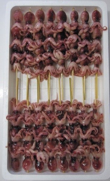 ジャンボ串シリーズ　ボイル いいだこ串　4玉串　80本（本320円税別）串27cm/60ｇ　業務用　ヤヨイ　※他も種類から選べます