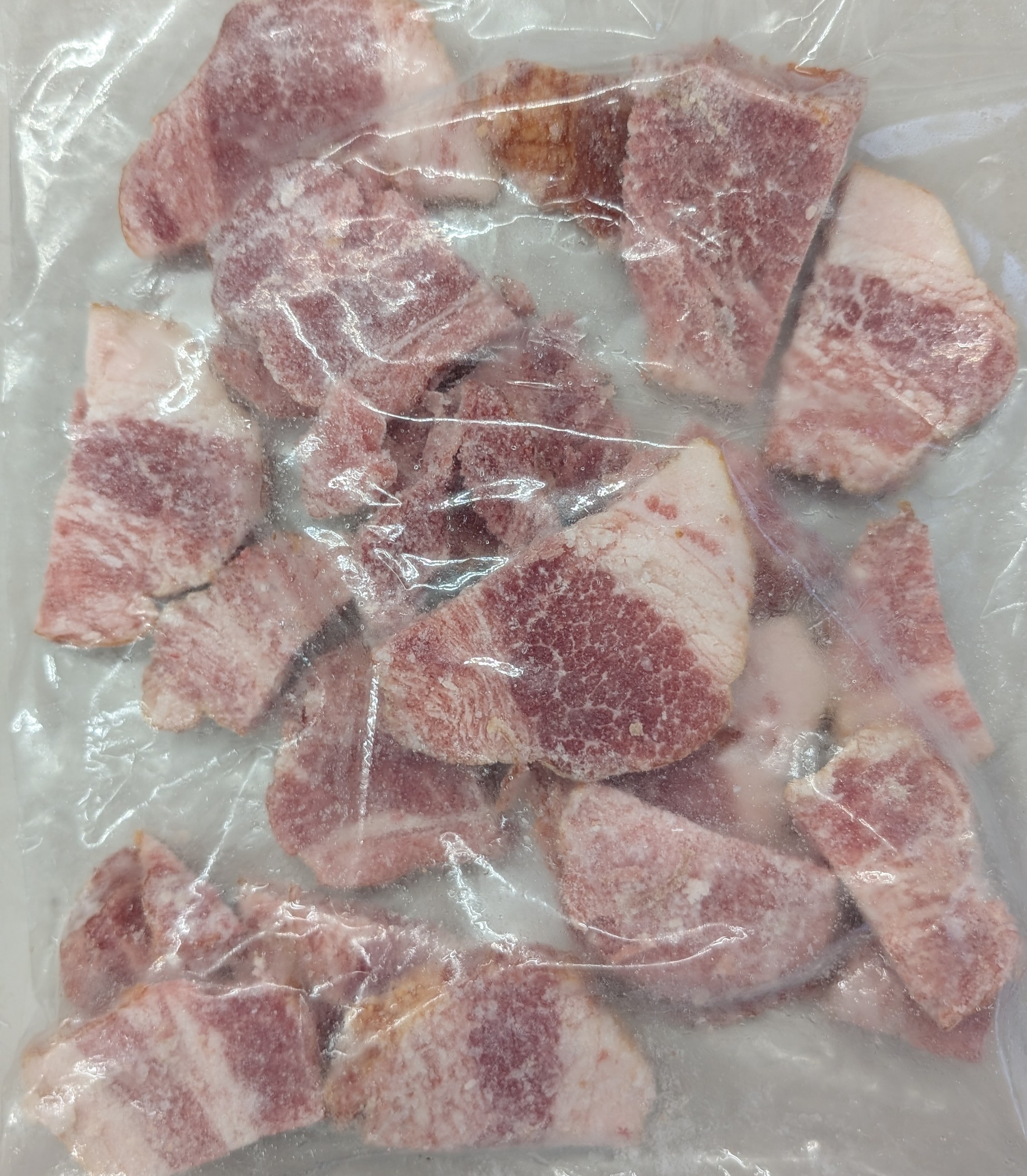 訳あり ベーコンステーキ B品 1000g×10P（P1,300円税別）加熱包装済み　冷凍　業務用　ヤヨイ
