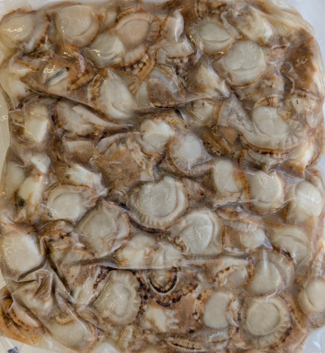 国産（青森県産）味ボイル帆立　1Kg（80/100個）×10P（P3,380円税別）冷凍　業務用　ヤヨイ