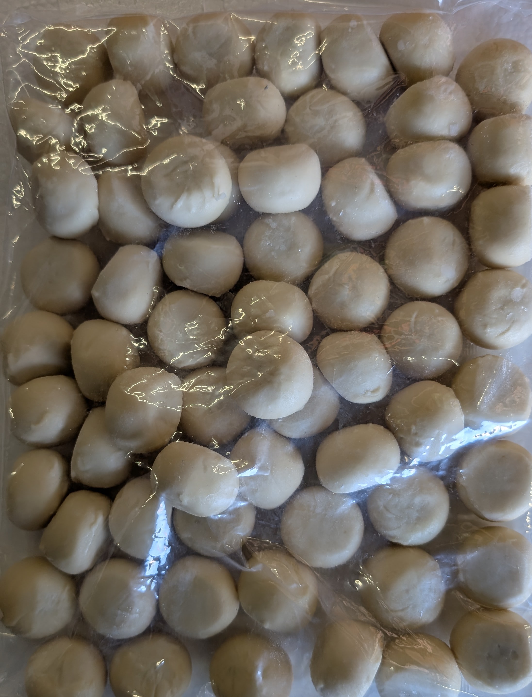 わらびもちドーナッツ 1kg（Kg68個）×10P（P1,690円税別） もちもち食感 揚げ菓子 和風ドーナッツ　冷凍　業務用　ヤヨイ