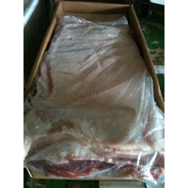 輸入　豚バラ肉　ブロック　約20ｋｇ　約5Kg&times;４本　Kg1389円（税別）冷凍　業務用　ヤヨイ｜品揃え豊富！業務用食品問屋ヤヨイ