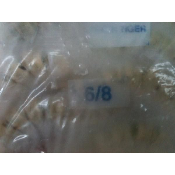 特大サイズ　6-8無頭海老　1.8ｋｇ（約28匹）×6箱（箱9,100円税別）冷凍　業務用　ヤヨイ