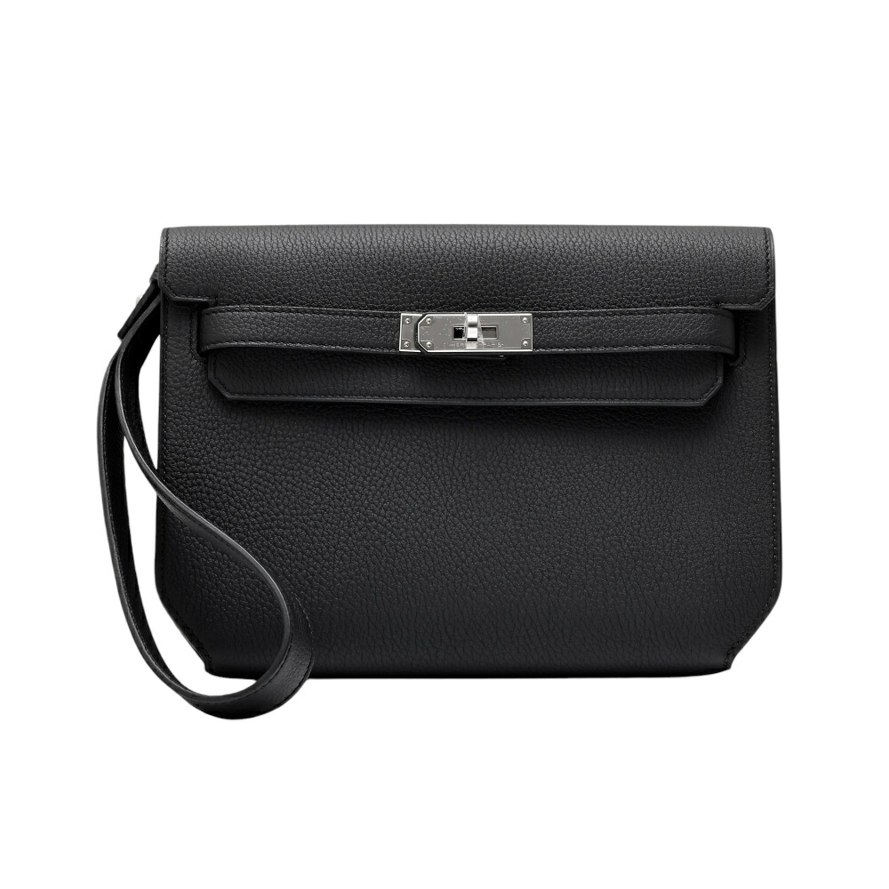 エルメス HERMES ケリー デペッシュ トゴ ブラック シルバー金具 G刻印 未使用 バッグ レディース 送料無料 ラッピング無料|ジェムキャッスルゆきざきLadies