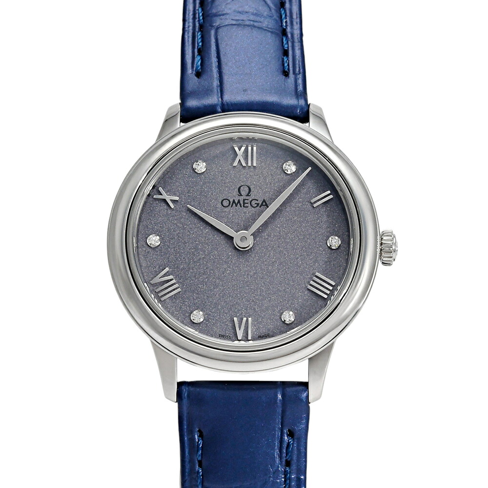 オメガ OMEGA デ・ヴィル プレステージ 27.5 MM 434.13.28.60.53.001 ラベンダー文字盤 新品 腕時計 レディース ウォッチ Watch 送料無料 ラッピング無料｜ジェムキャッスルゆきざきLadies 212,500円