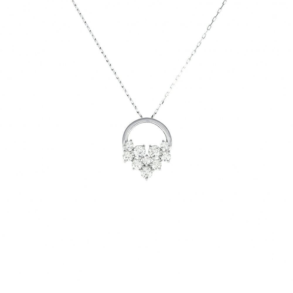 \7月25日(土)限定/ポイント2倍★ プラチナ950 ダイヤモンド ネックレス ペンダント Necklace チェーン Pt950 diamond 送料無料 ラッピング無料|ジェムキャッスルゆきざきLadies