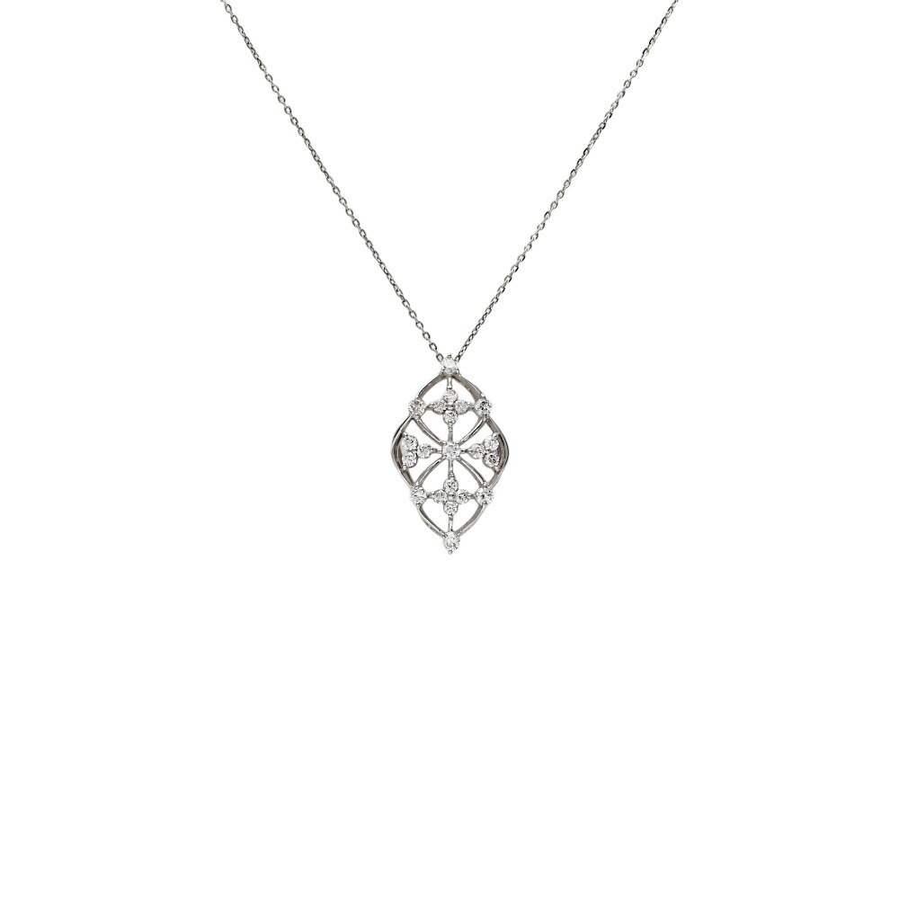 ＼7月25日(土)限定／ポイント2倍★ プラチナ900 プラチナ850 ダイヤモンド ネックレス ペンダント Necklace チェーン Pt900 Pt850 diamond 送料無料 ラッピング無料｜ジェムキャッスルゆきざきLadies 82,500円