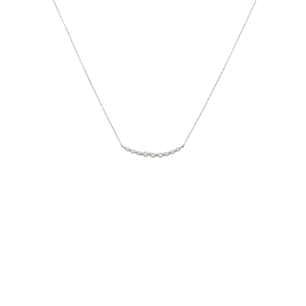 プラチナ900 ダイヤモンド ネックレス｜ジェムキャッスルゆきざきLadies