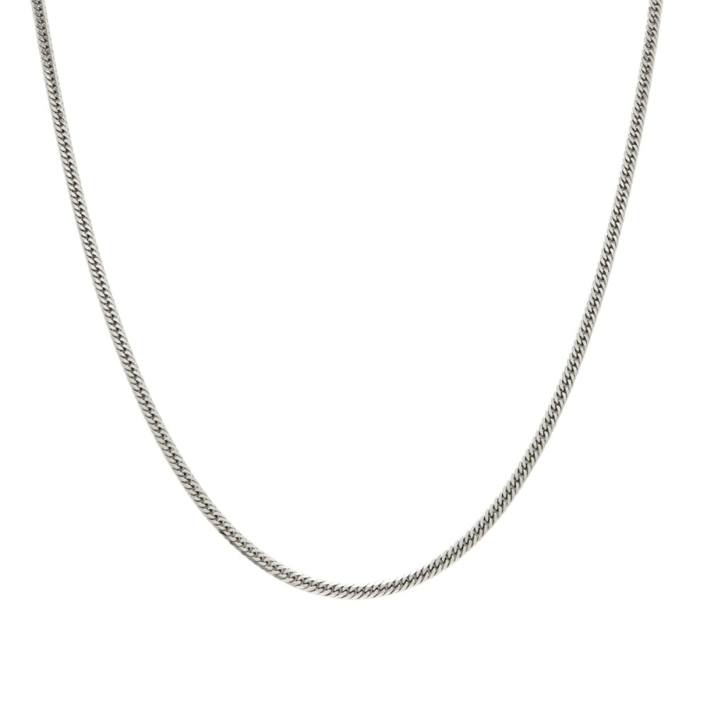 プラチナ850 喜平 ネックレス ダブル6面 約60cm 約20.22g｜ジェムキャッスルゆきざきLadies
