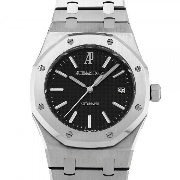 楽天市場 オーデマ ピゲ Audemars Piguet ロイヤルオーク st Oo 12st 03 ブラック文字盤 中古 腕時計 メンズ ジェムキャッスルゆきざき