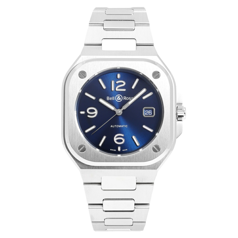 ベル＆ロス Bell＆Ross BR-05 Blue Steel BR05A-BLU-ST/SST ブルー文字盤 中古 腕時計 メンズ