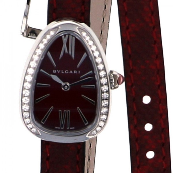 もらって嬉しい出産祝い レディース腕時計 ブルガリ Bvlgari セルペンティ Sps27c9sdl レッド文字盤 新品 腕時計 レディース Www Mekatronik Org Tr