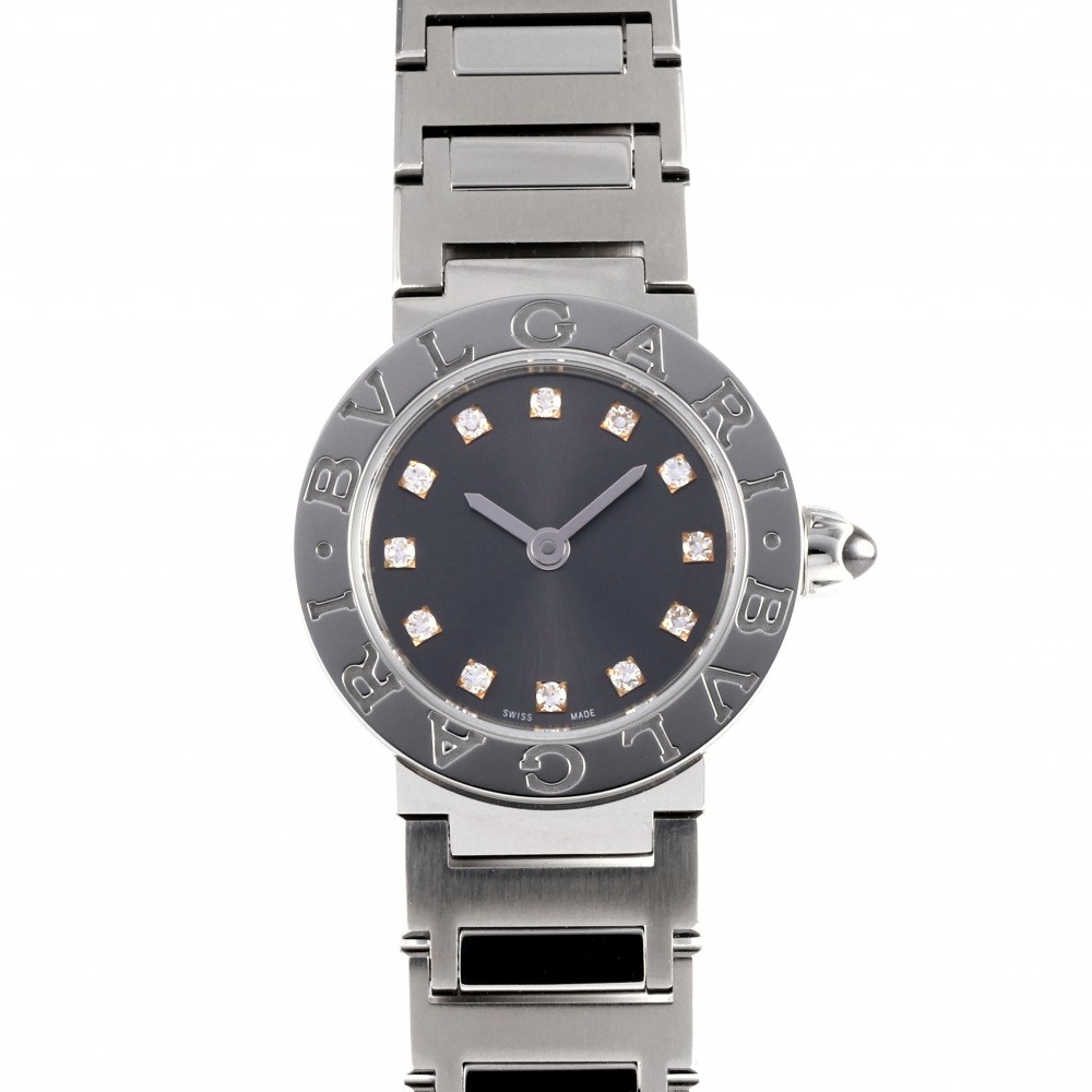 ブルガリ BVLGARI ブルガリブルガリ BBL23C6SS/12 グレー文字盤 中古 腕時計 レディース