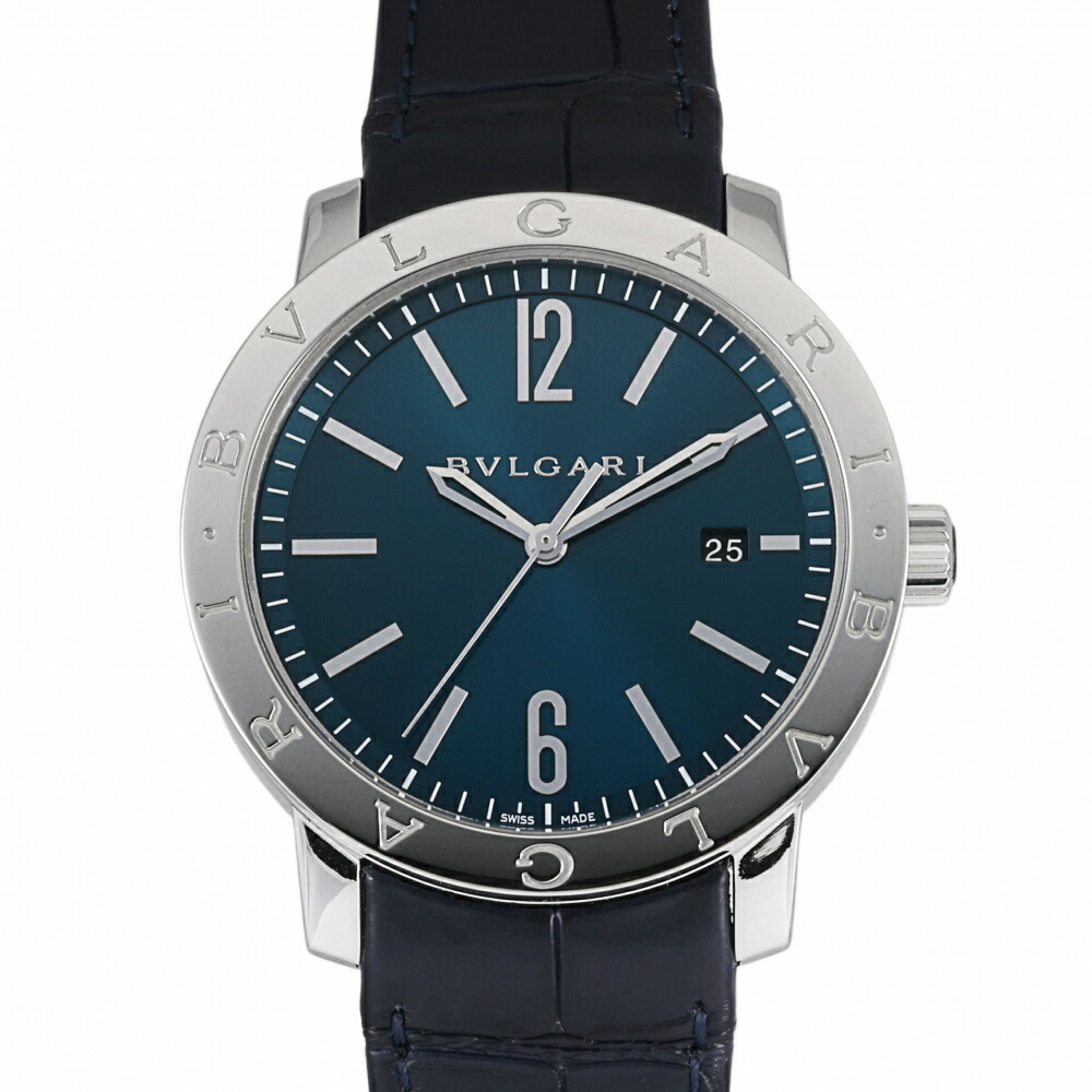 ブルガリ BVLGARI ブルガリブルガリ 102355 BB41C3SLD ブルー文字盤 新品 腕時計 メンズ|ジェムキャッスルゆきざき