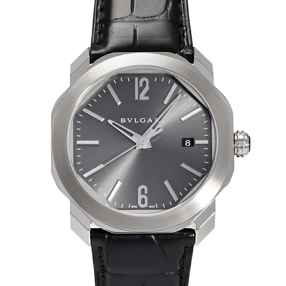 ブルガリ BVLGARI オクト ローマ 102855 OC41C5SLD グレー文字盤 新品 腕時計 メンズ