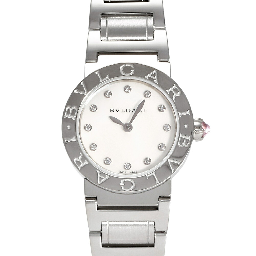 ブルガリ BVLGARI ブルガリブルガリ 101886 BBL26WSS/12 ホワイト文字盤 新品 腕時計 レディース｜ジェムキャッスルゆきざき 209,000円